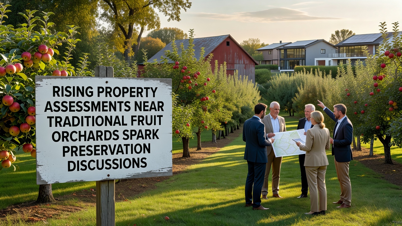 Rising Land Valuations Adjacent to Established Fruit Orchards Trigger Broader Conservation Conversations