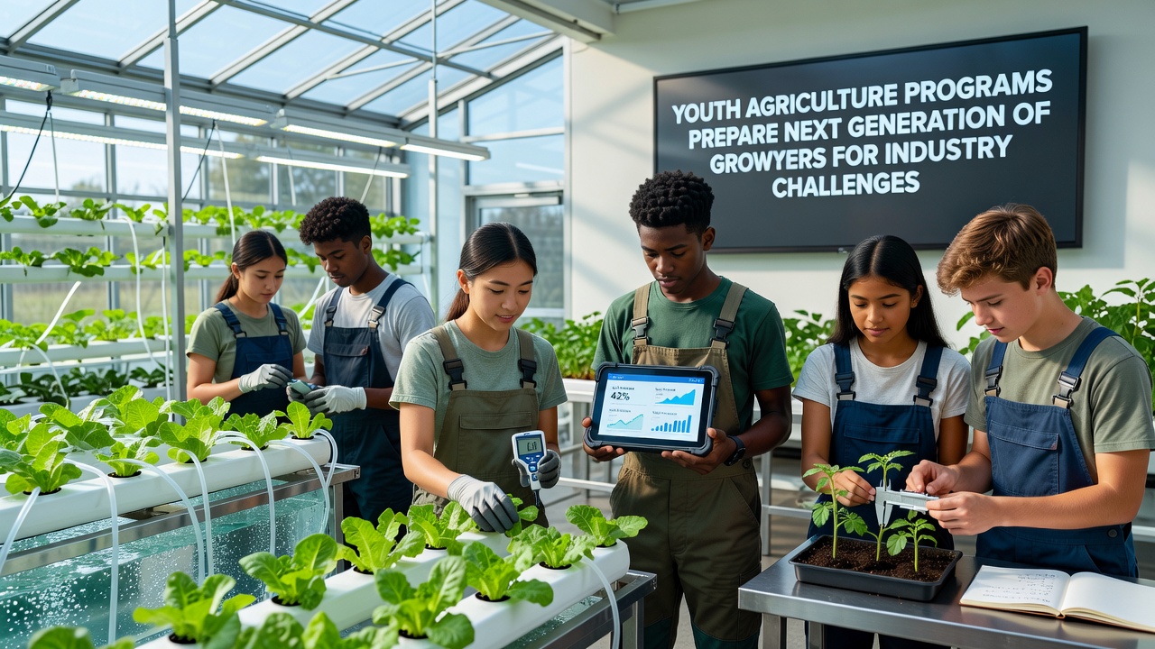 Youth Agriculture Initiatives Build Skills for Future Farming Demands